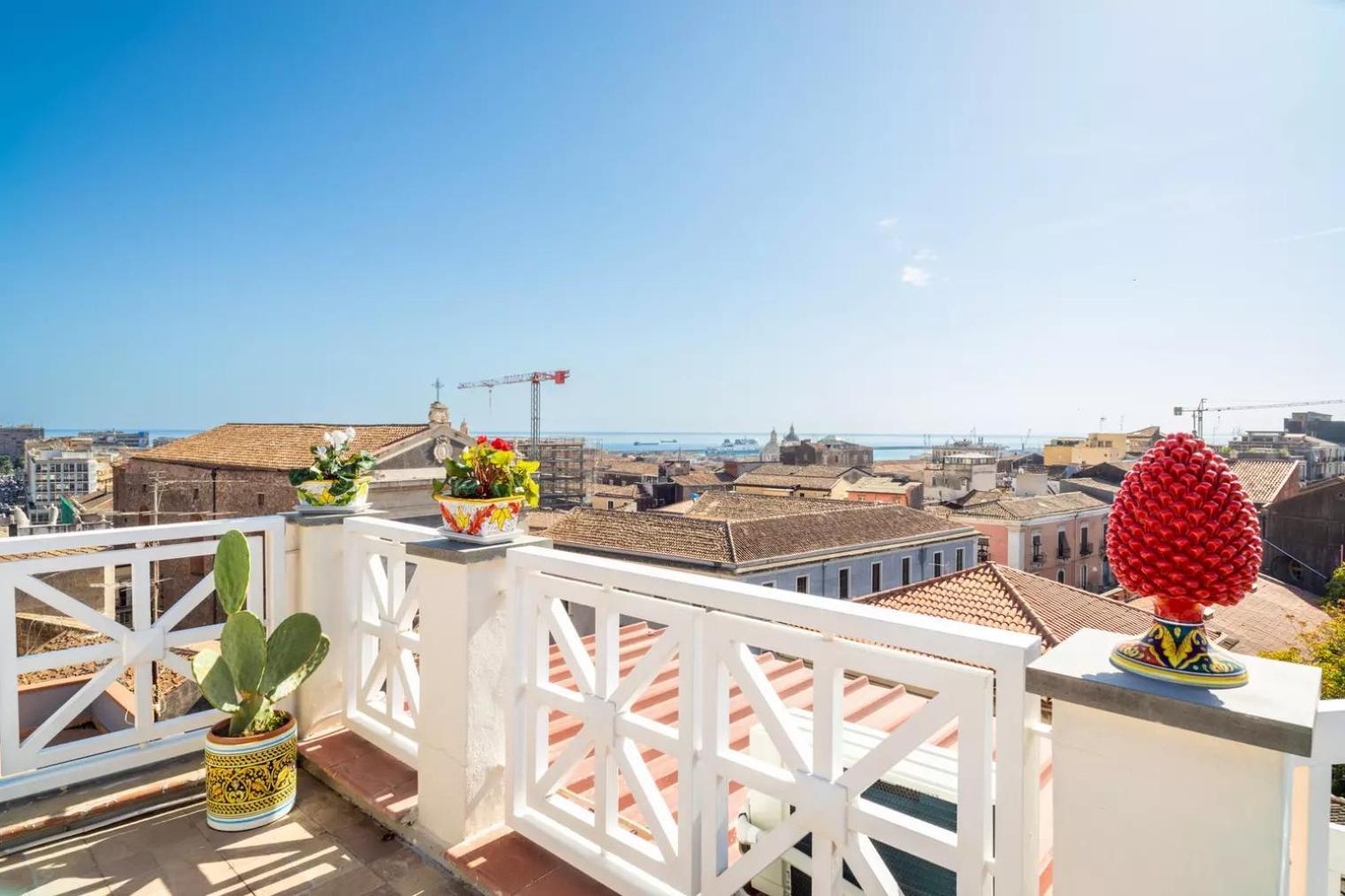 La Terrazza Sul Cielo Apartman Catania-Fontanarossai nemzetközi repülőtér Kültér fotó
