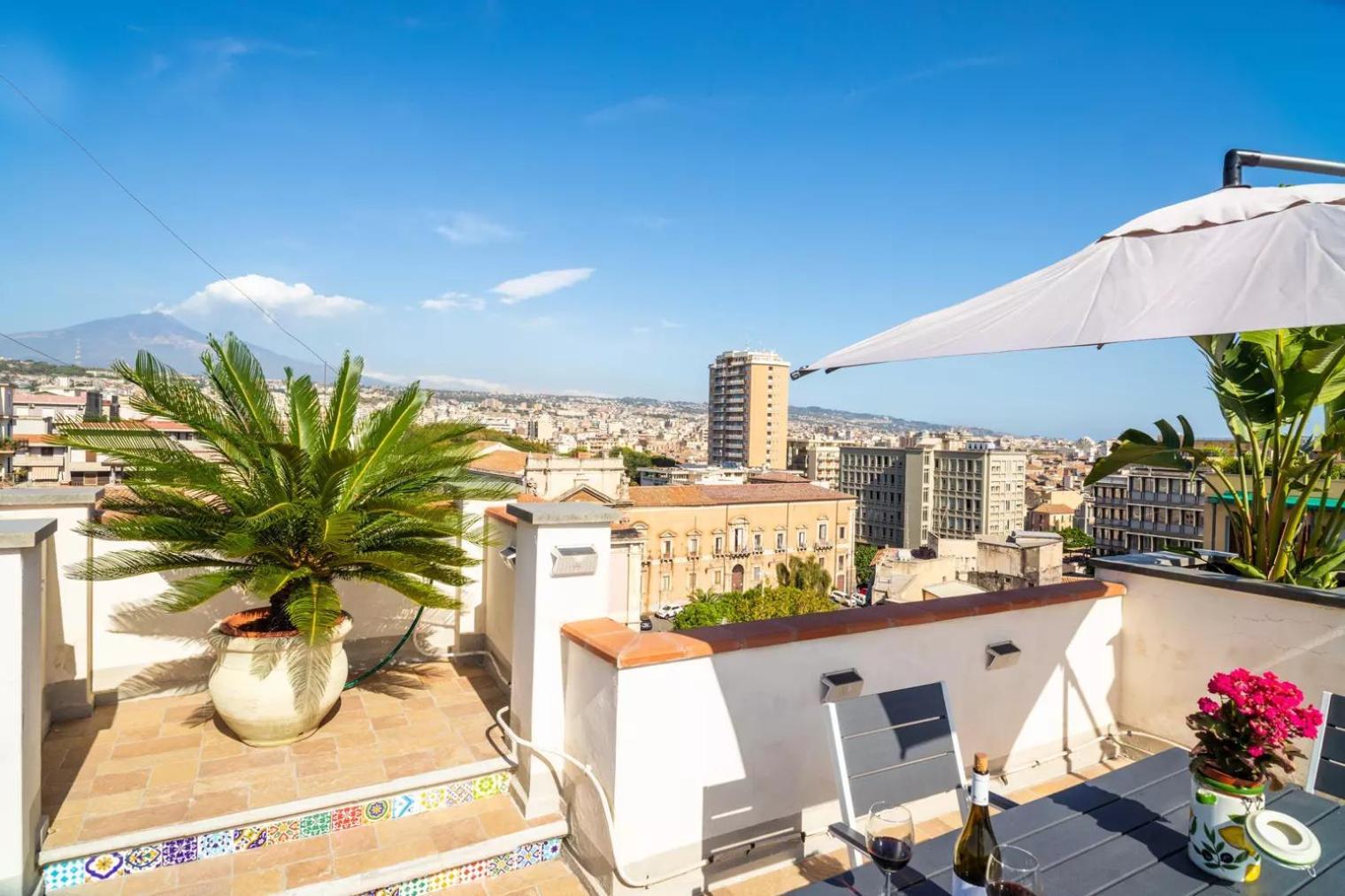 La Terrazza Sul Cielo Apartman Catania-Fontanarossai nemzetközi repülőtér Kültér fotó