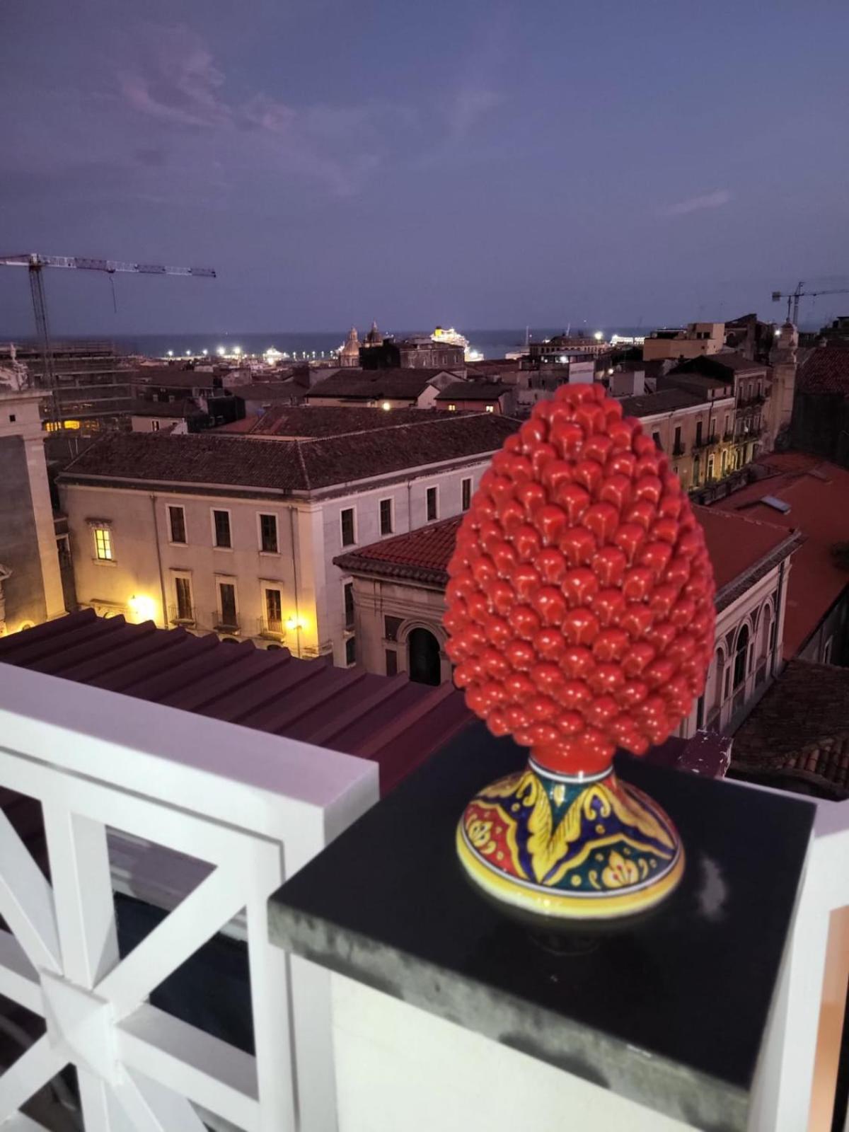 La Terrazza Sul Cielo Apartman Catania-Fontanarossai nemzetközi repülőtér Kültér fotó